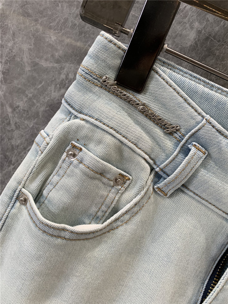 A1exa*der wang slim fit jeans replica clothes