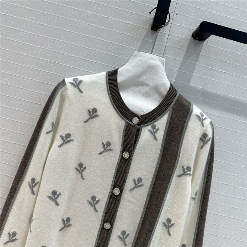 H**me5 cashmere knitted cardigan replica d&g clothing