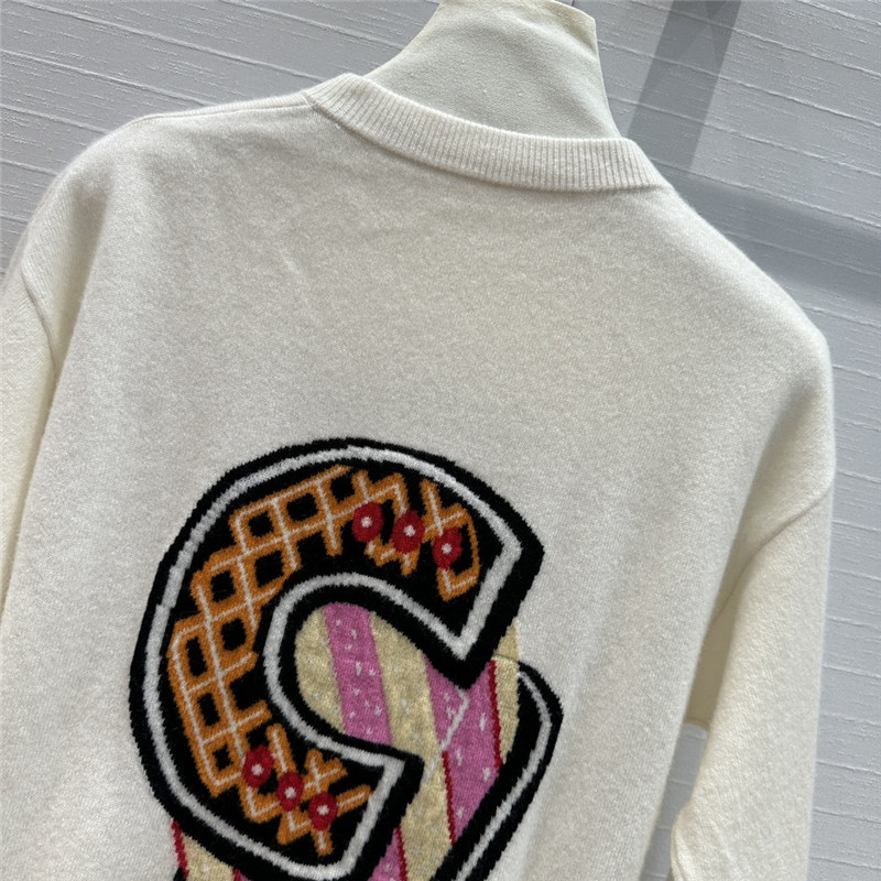 H**me5 round neck cashmere cardigan replica designer clothes