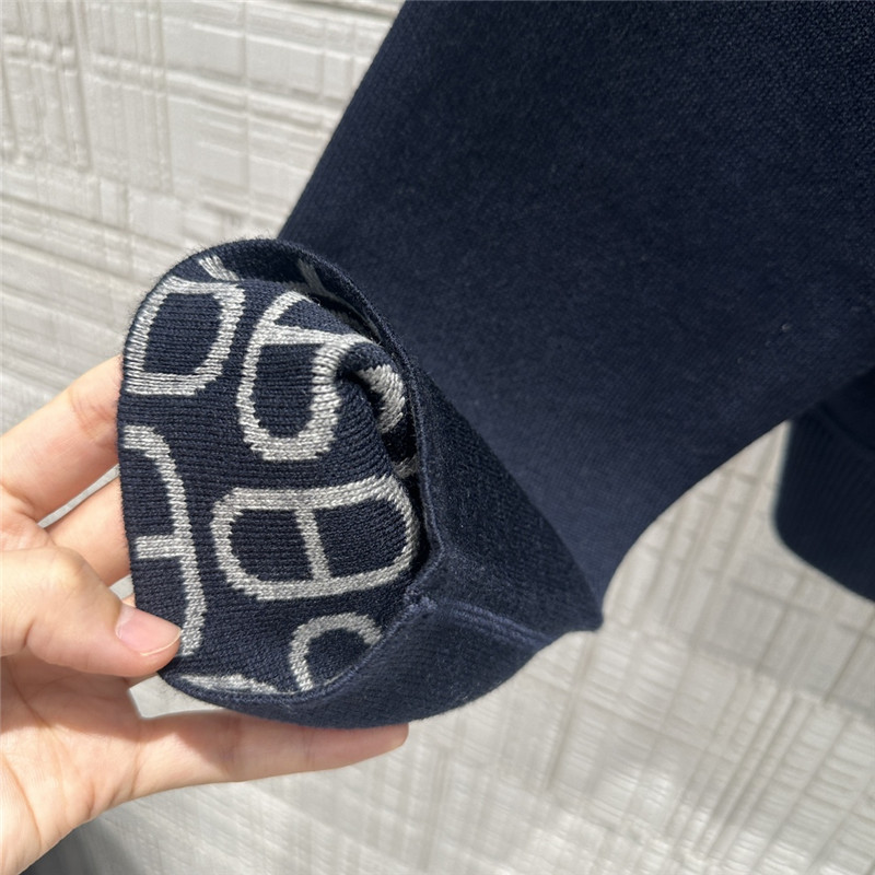 H**me5 pig nose monogram zipper cashmere coat replica clothes
