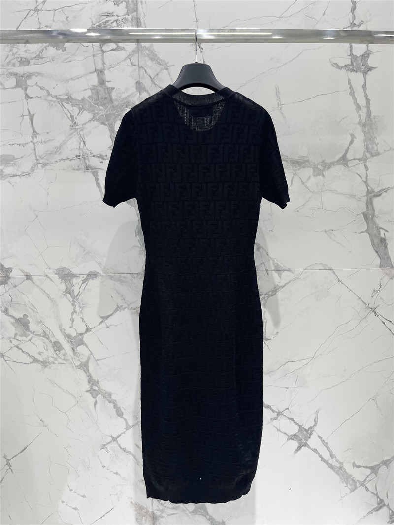 F**di crew neck dress replica d&g clothing