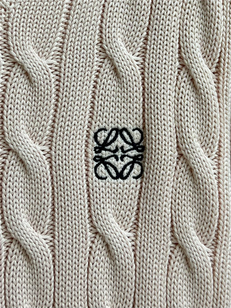 L0ew* cable knit sweater replica d&g clothing