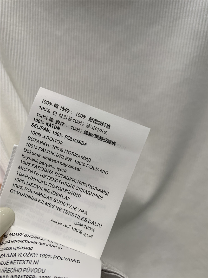M1um1u letter hardware button hollow vest replica d&g clothing