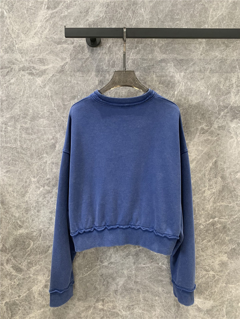M1um1u round neck sweatshirt replica clothes