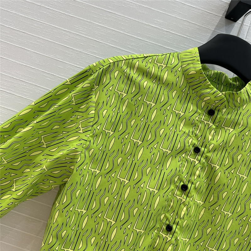 D10r dopamine letter graffiti print long sleeve shirt replica clothes