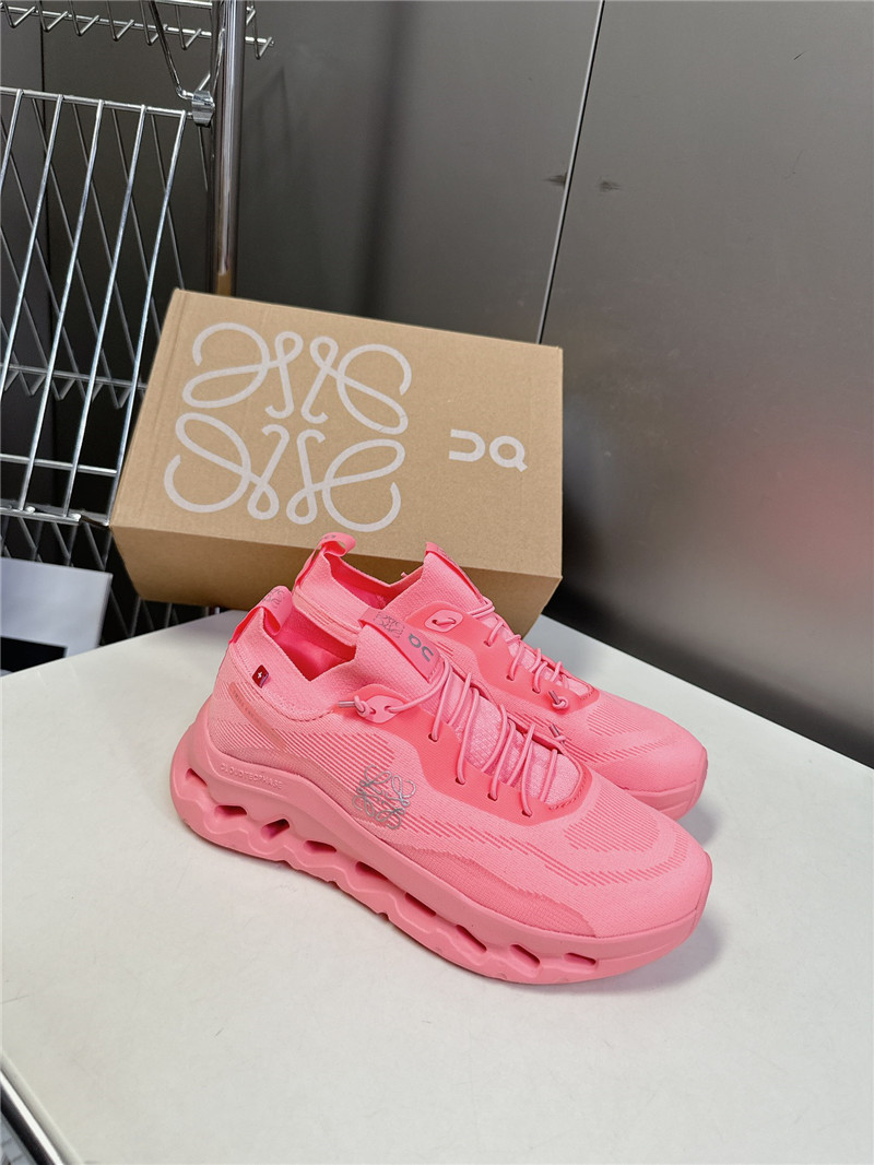L0ew* + on cloudtilt 2.0 stretch sneakers pink