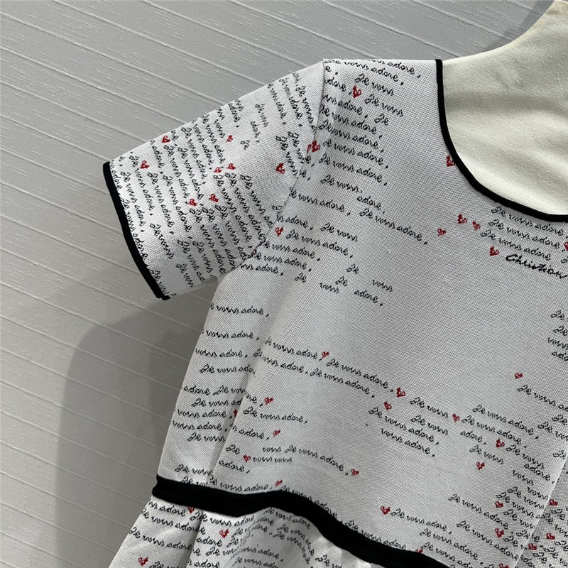 D10r short sleeve dress replica designer clothes