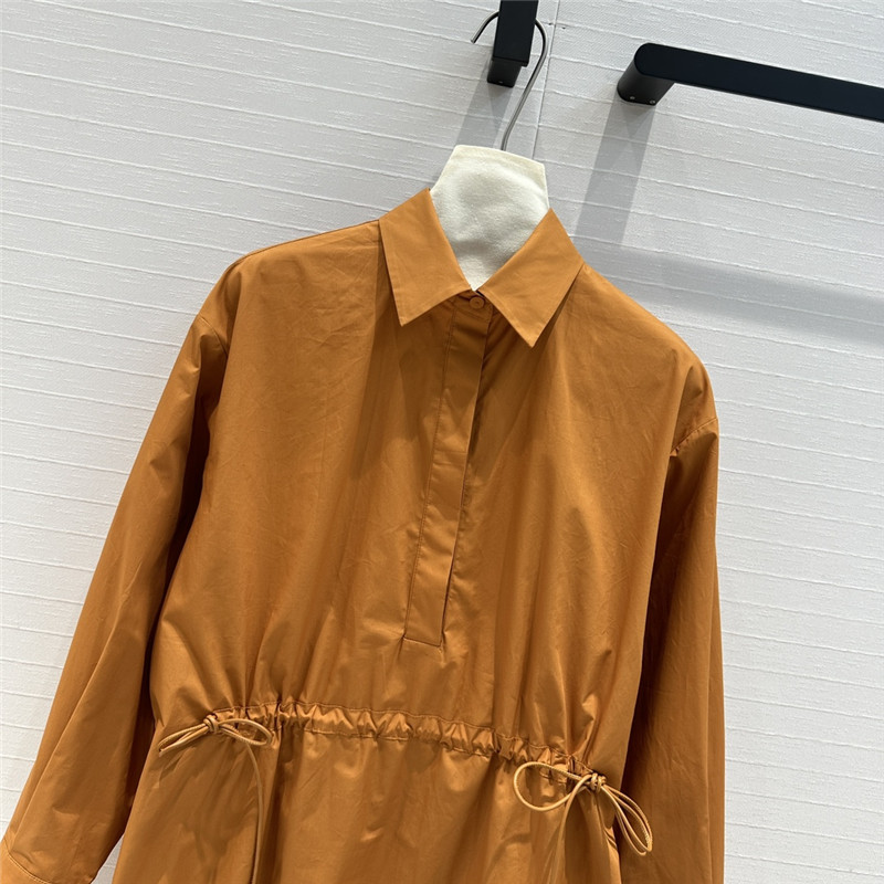 Vanitoo drawstring shirt dress replica designer clothes