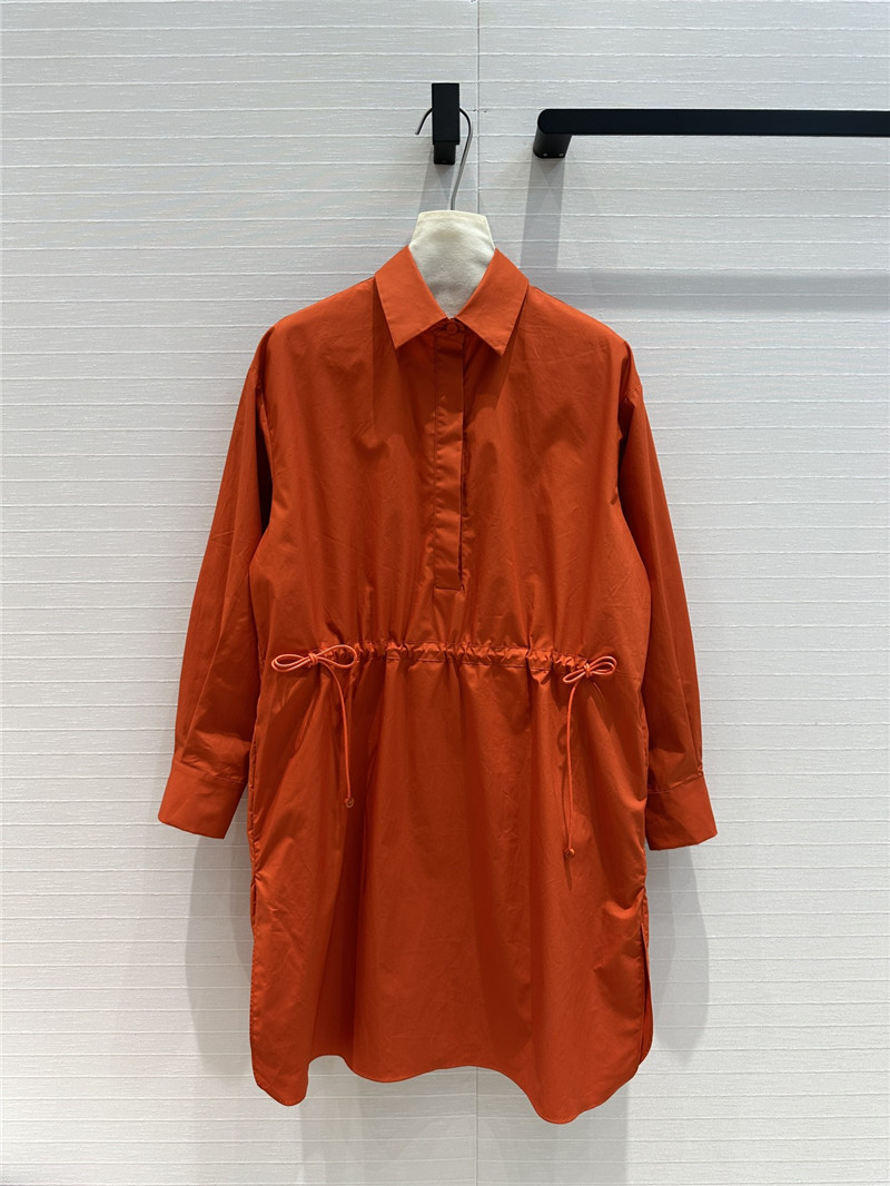 Vanitoo drawstring shirt dress replica designer clothes