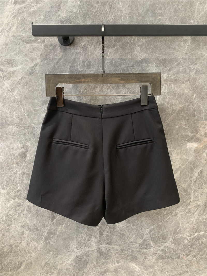 Balmain double-breasted high-waisted suit shorts replica clothes