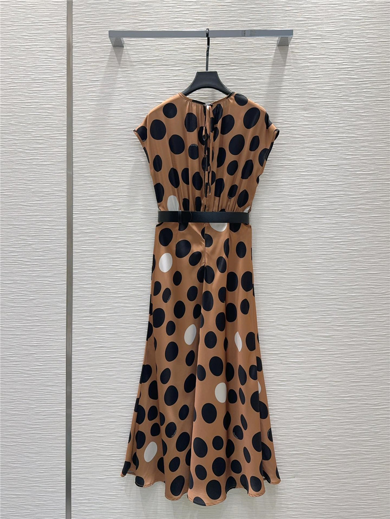 Vanitoo printed sleeveless dress replica clothes