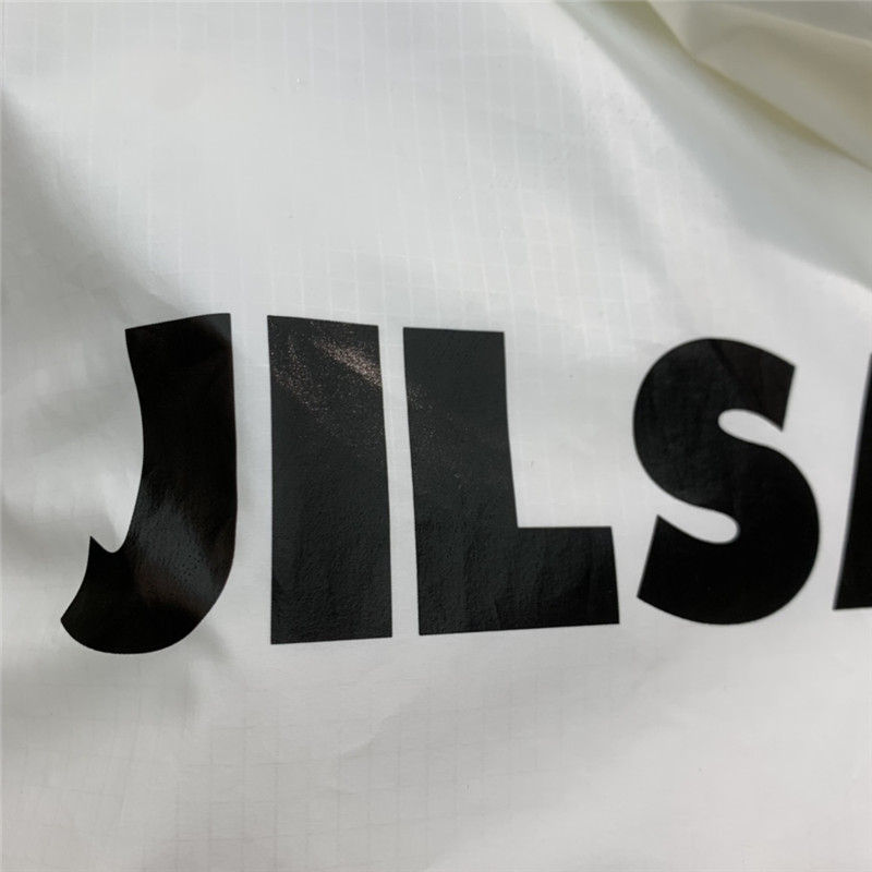 jil sander logo lettering print sun protection clothing replica clothing