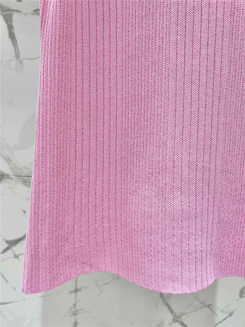 F**di pit stripe knit vest replica d&g clothing