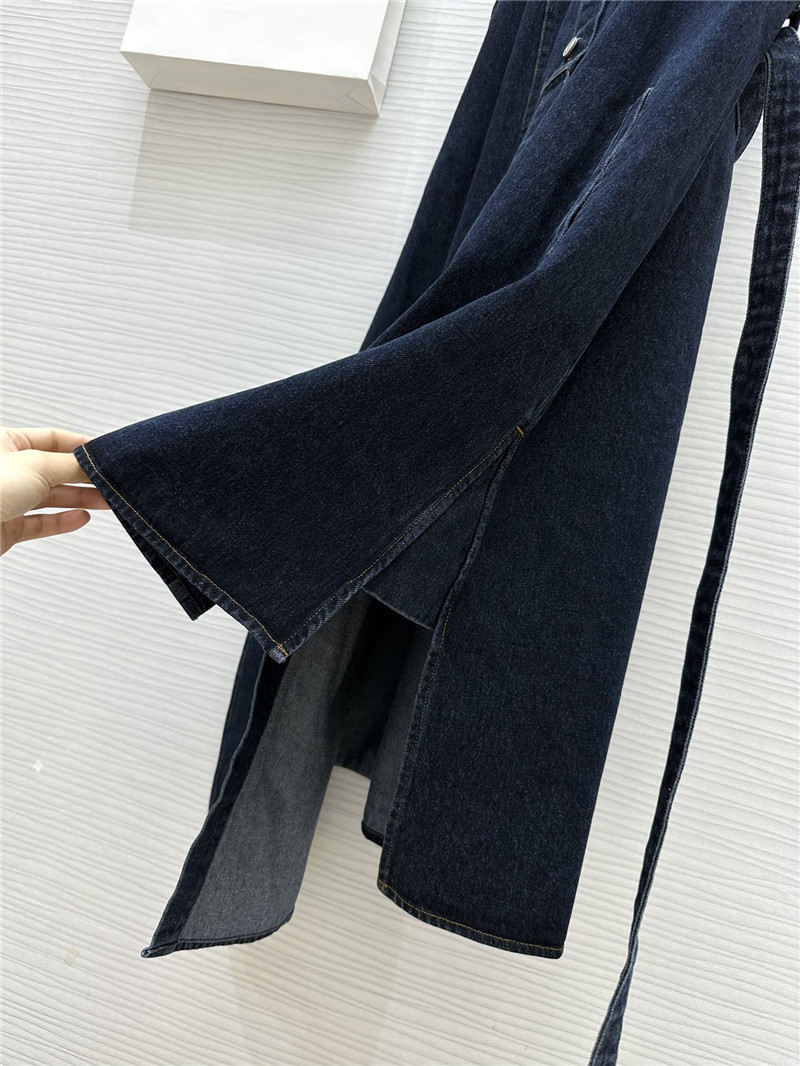 L0ew* vintage washed denim dress replica clothing sites