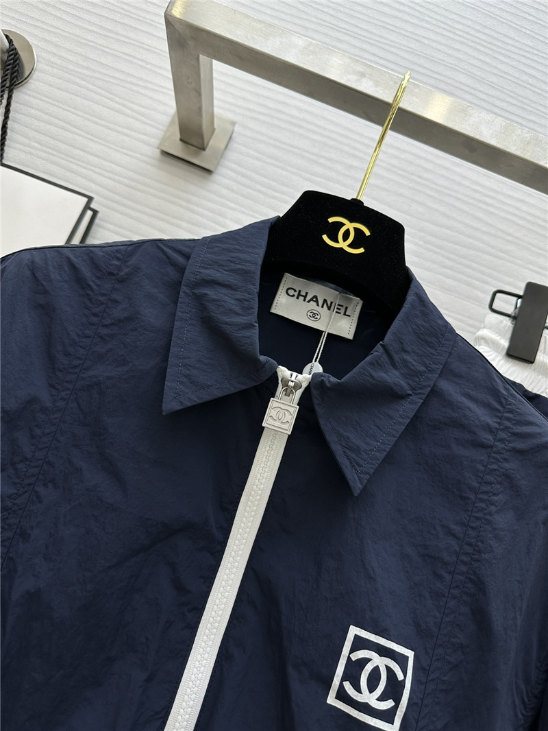 Ch**el vintage casual sun protection suit replica designer clothes