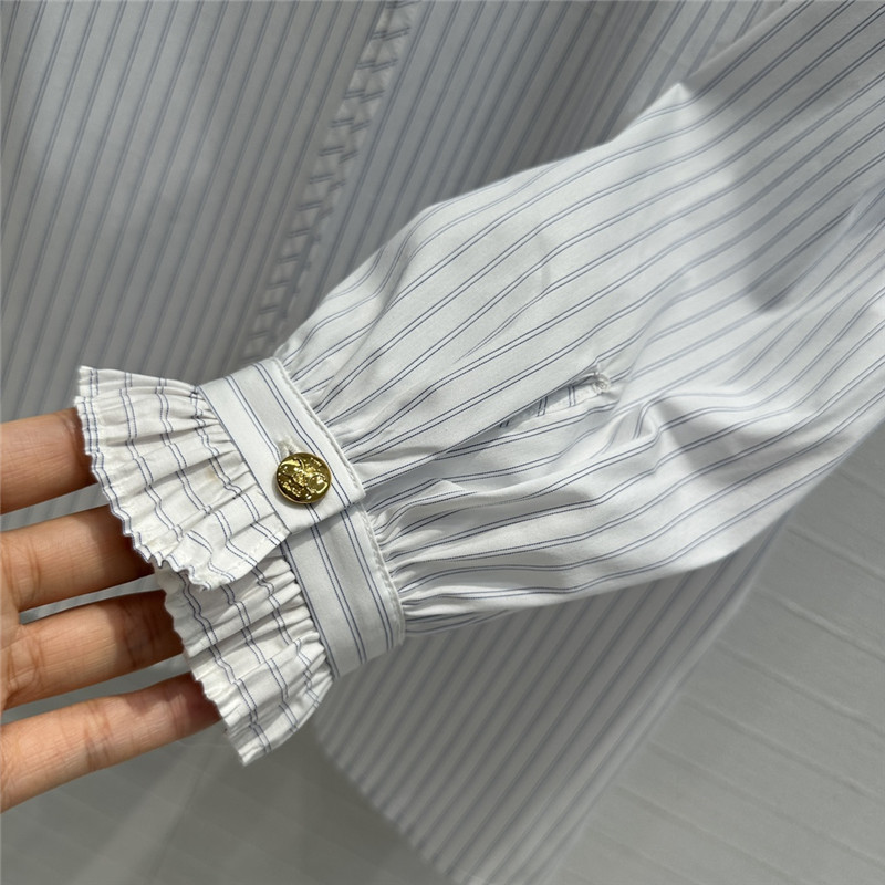 Ce1i*e pinstripe shirt cheap replica designer clothes