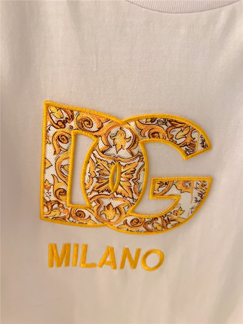 Dolce & Gabbana d&g positioning printed T-shirt replica clothes