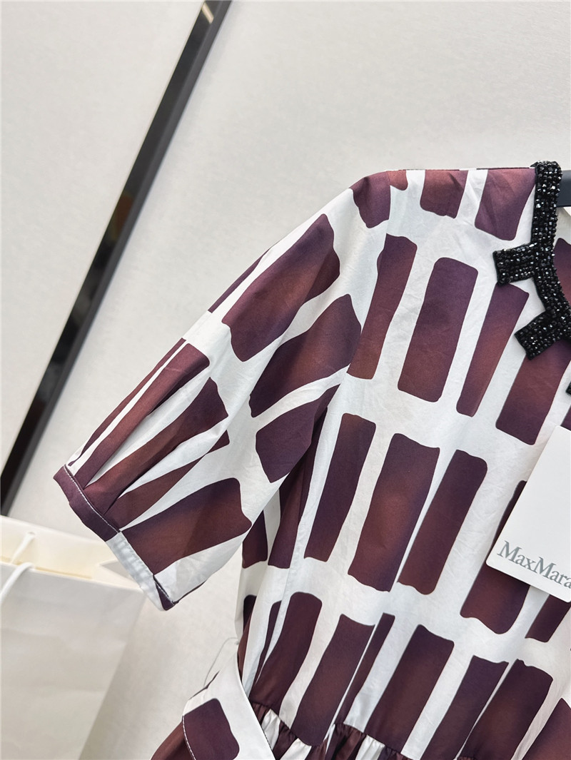 Vanitoo printed bubble dress replica clothes