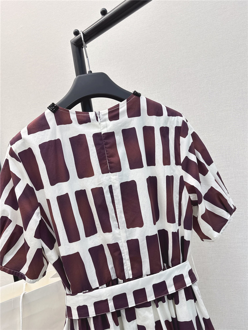 Vanitoo printed bubble dress replica clothes