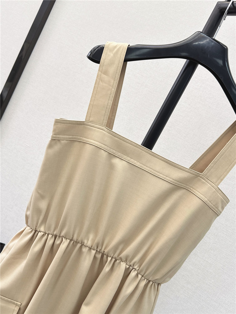 Y51 workwear style sling tube dress replica clothing