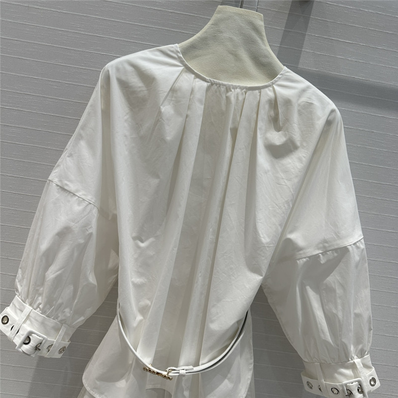 Vanitoo round neck three-quarter sleeve shirt replica clothes
