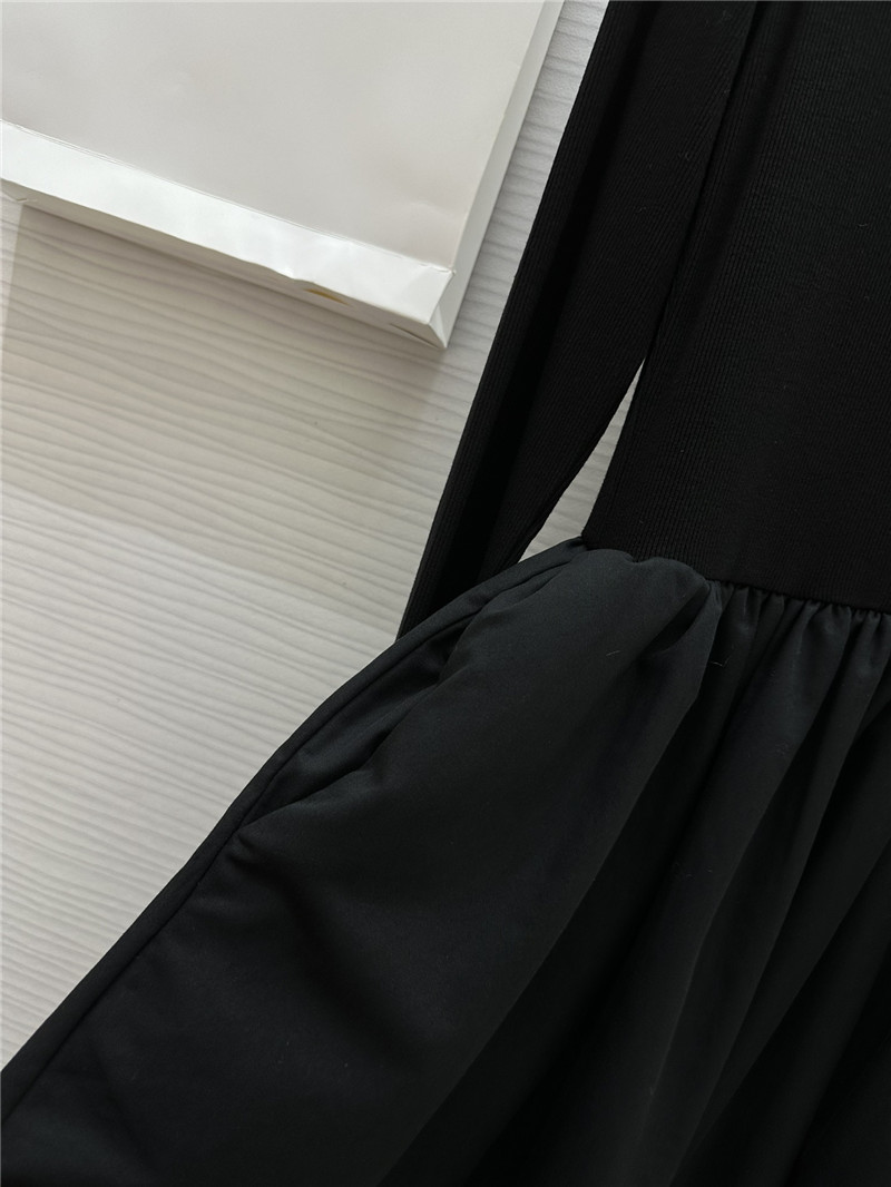 Ce1i*e u neck dress replica designer clothes
