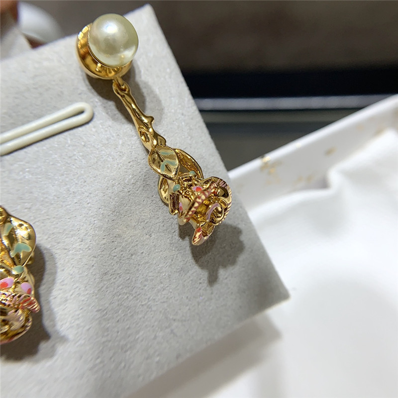 D10r rose earrings