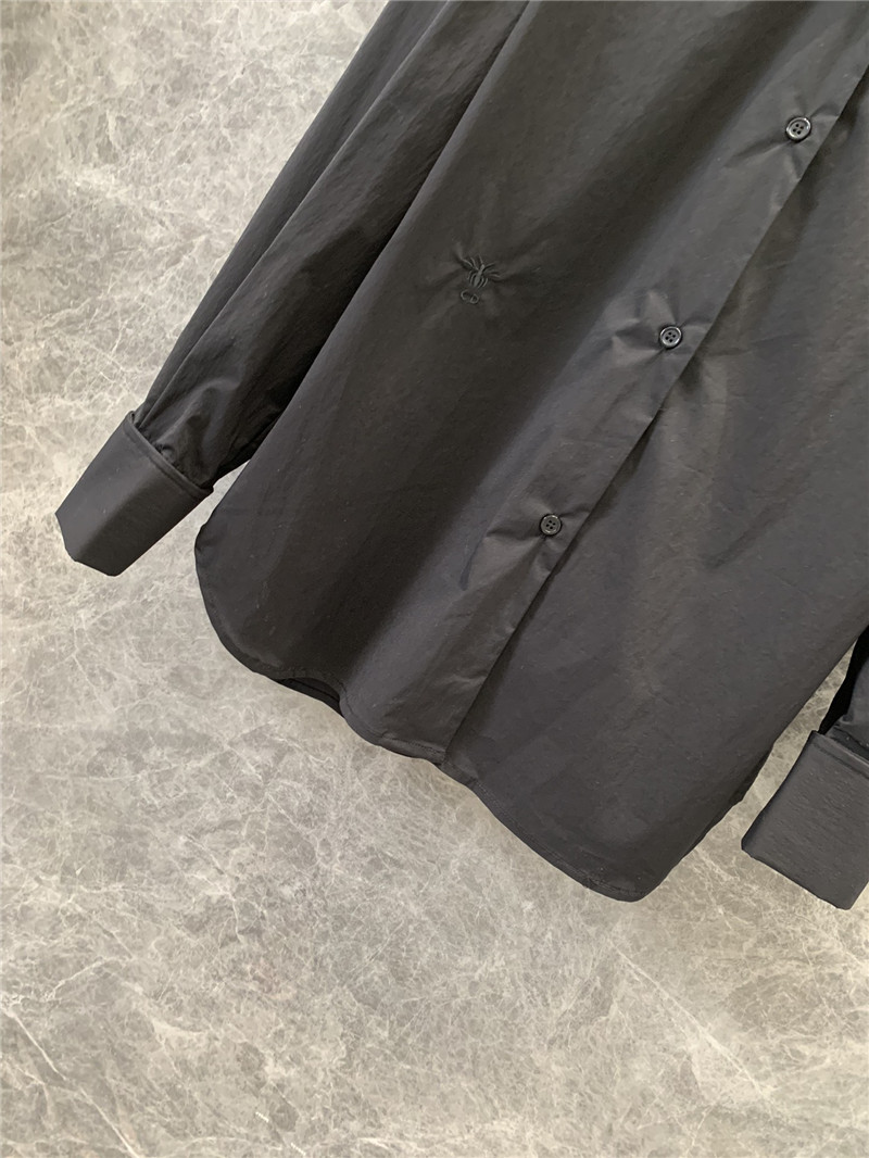 D10r irregular off-shoulder long-sleeved shirt replicas clothes
