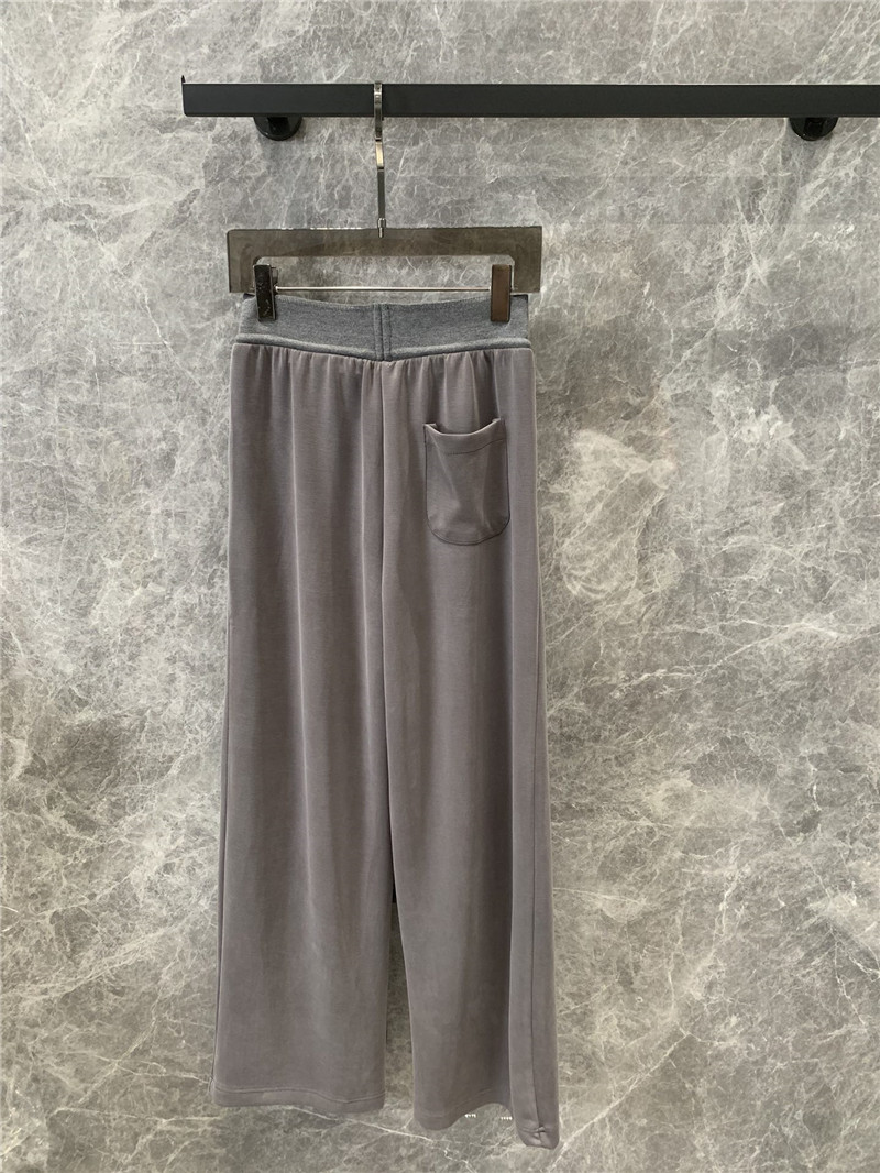 M1um1u casual wide-leg pants replica clothing