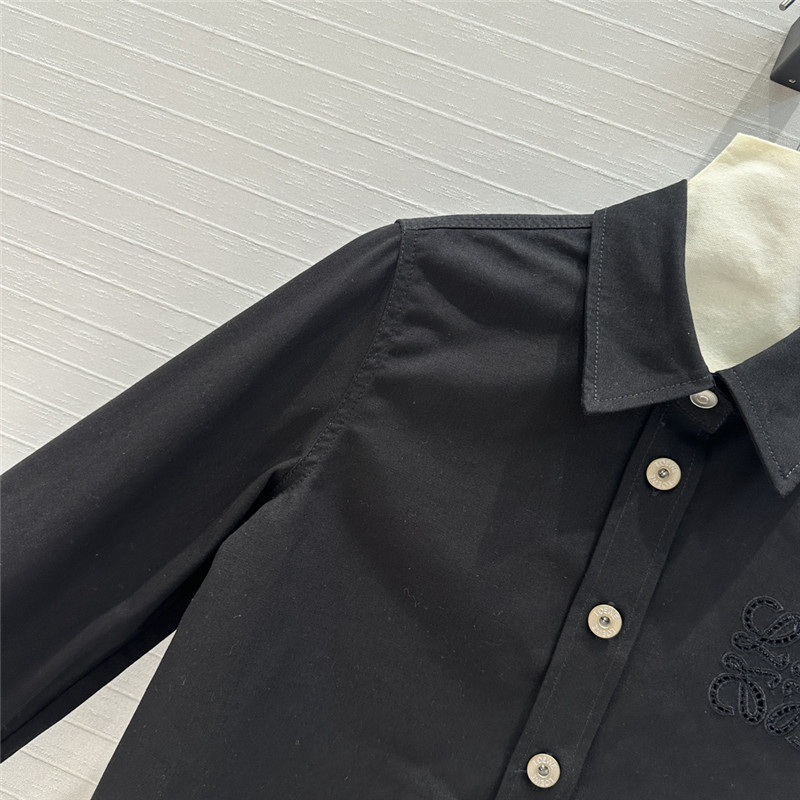 L0ew* denim cotton shirt small jacket replica clothing sites