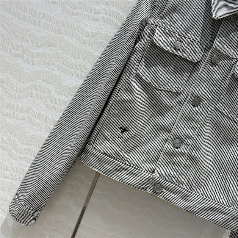 D10r double pocket straight denim jacket replica clothes