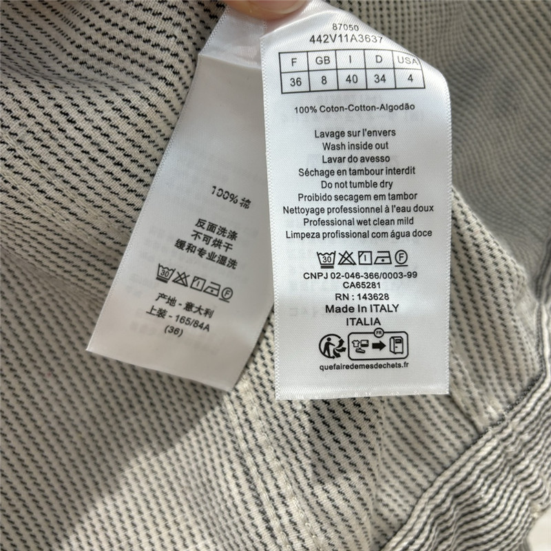 D10r double pocket straight denim jacket replica clothes