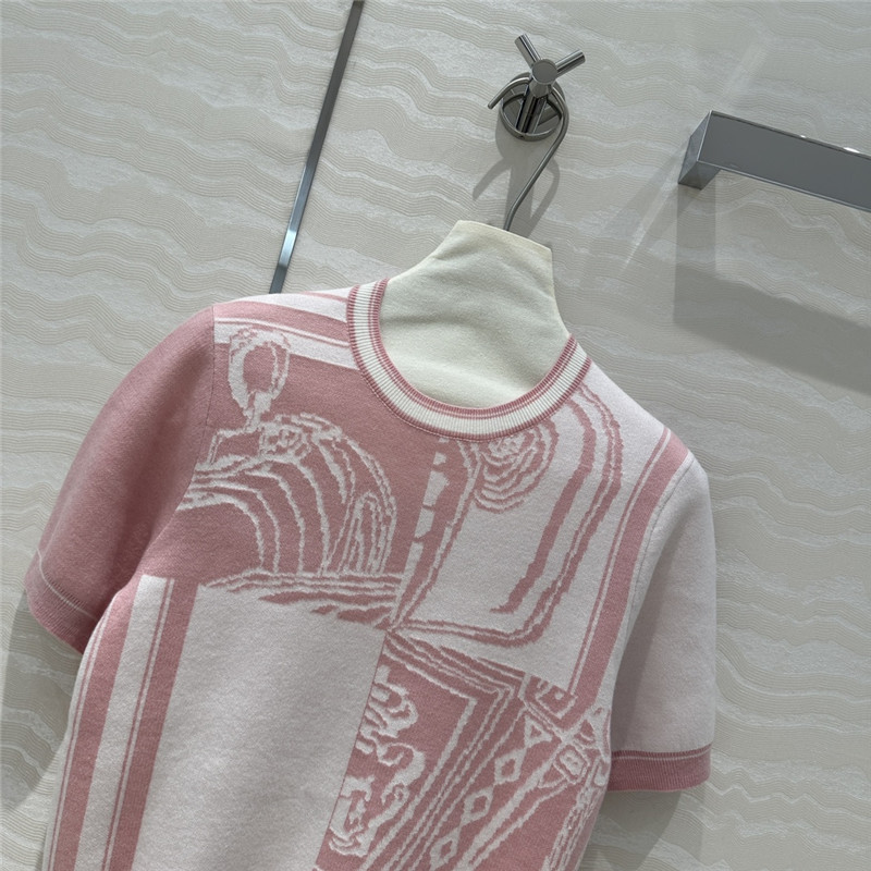 H**me5 knitted wool top replica d&g clothing
