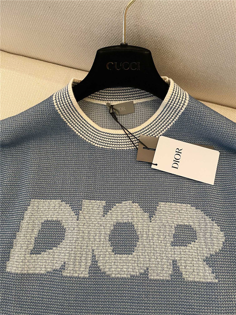 D10r resort style series knitted short-sleeved replica clothes