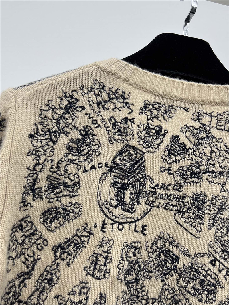 D10r paris map sweater replica d&g clothing