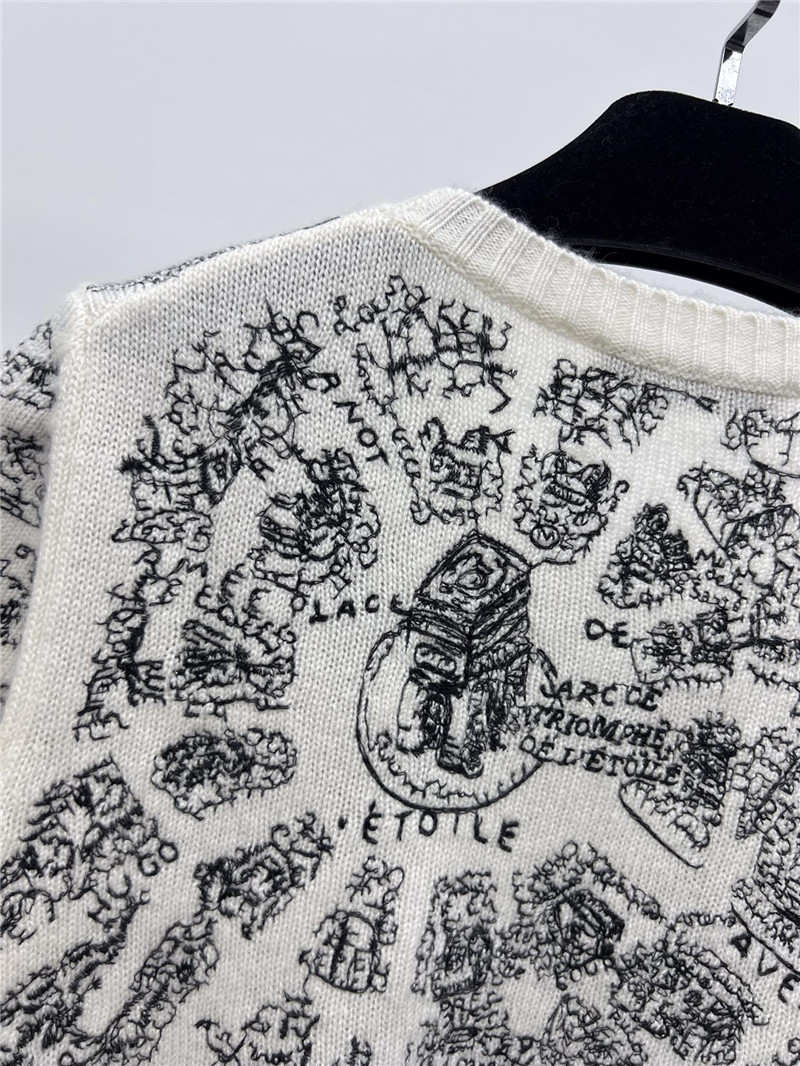 D10r paris map sweater replica d&g clothing