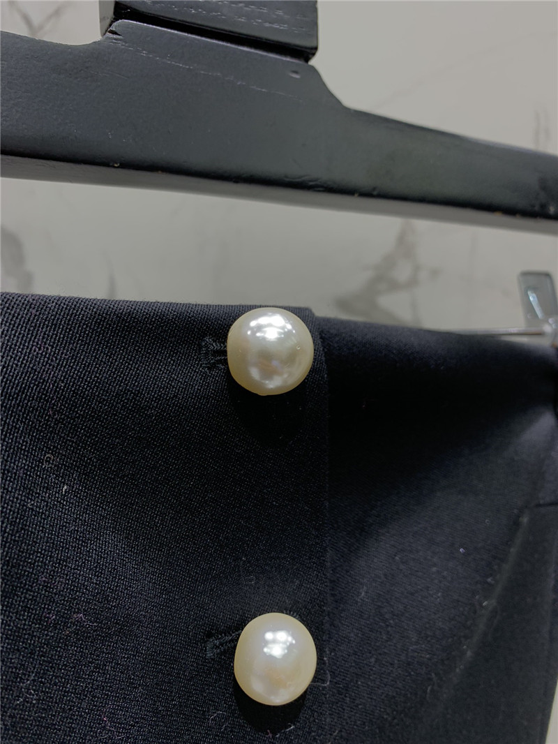 Balmain grained wool pearl tube top dress replica designer clothes