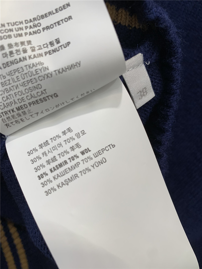 Pra*a knitted round neck pullover sweater replicas clothes