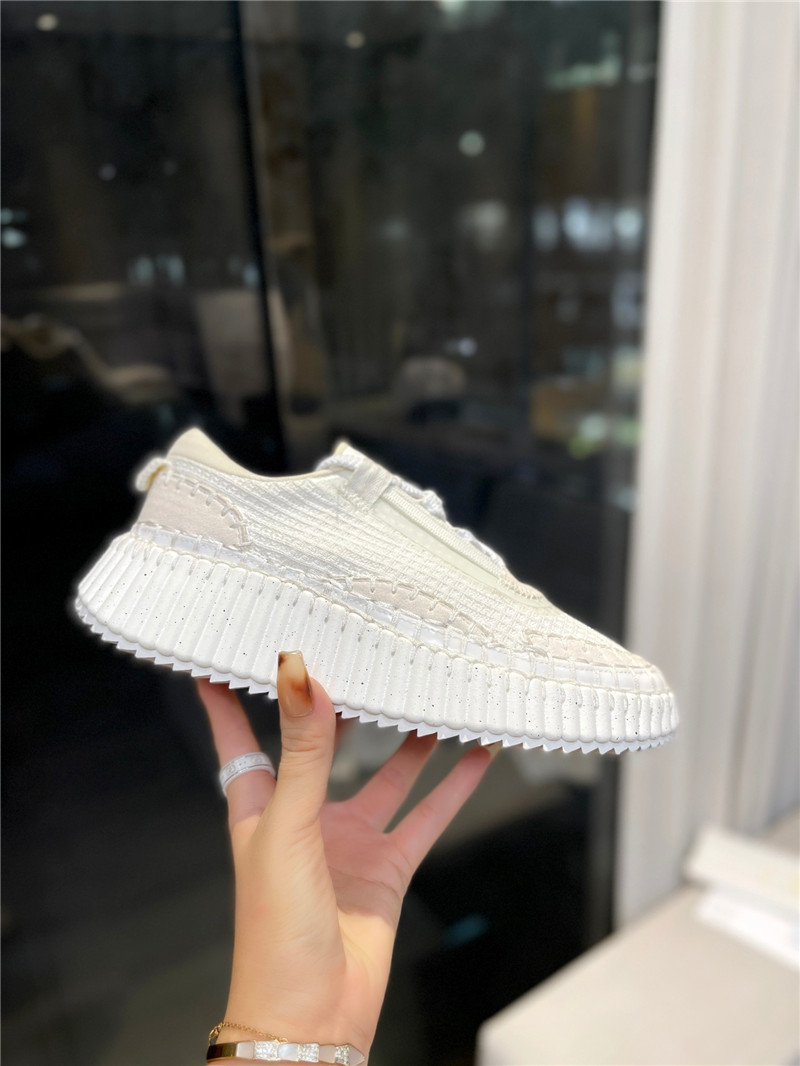 Chloé Rainbow Sneakers White
