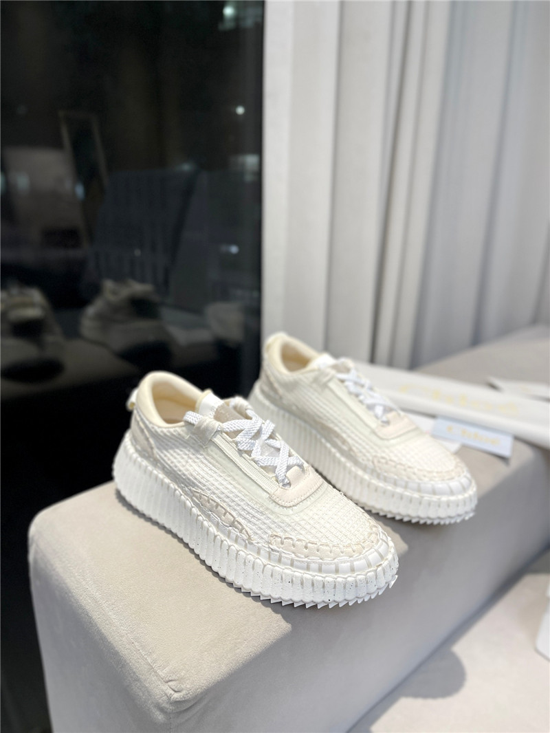 Chloé Rainbow Sneakers White