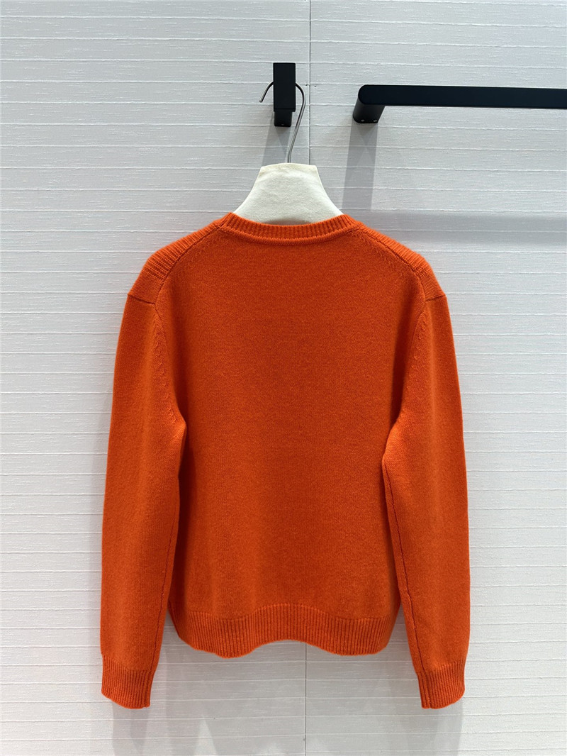 H**me5 round neck cashmere long-sleeved pullover replicas clothes