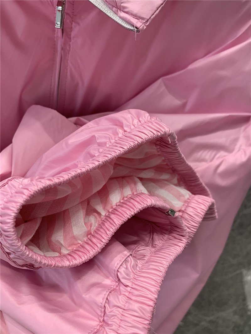 Ch**el hooded trench coat replica d&g clothing
