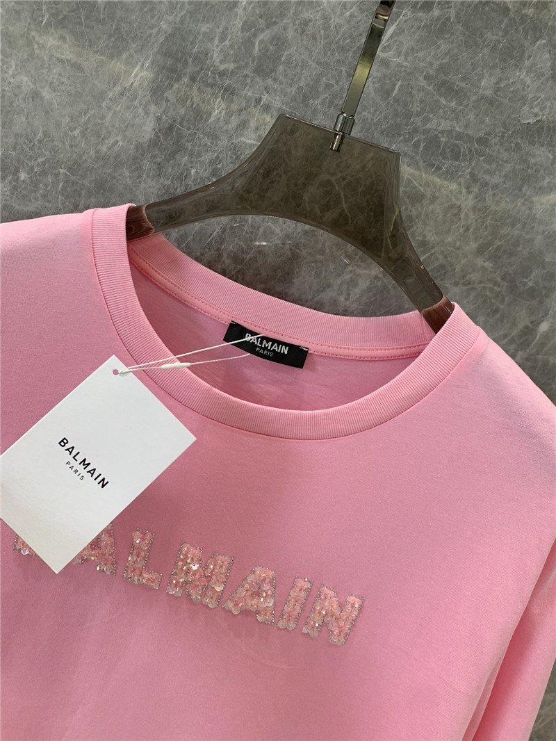 Balmain long-sleeved T-shirt replicas clothes