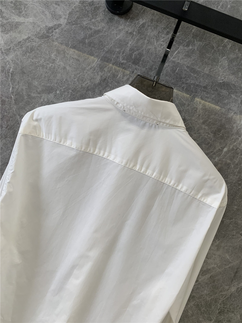 Gvc*1 mesh embroidered long-sleeved shirt replica clothing sites