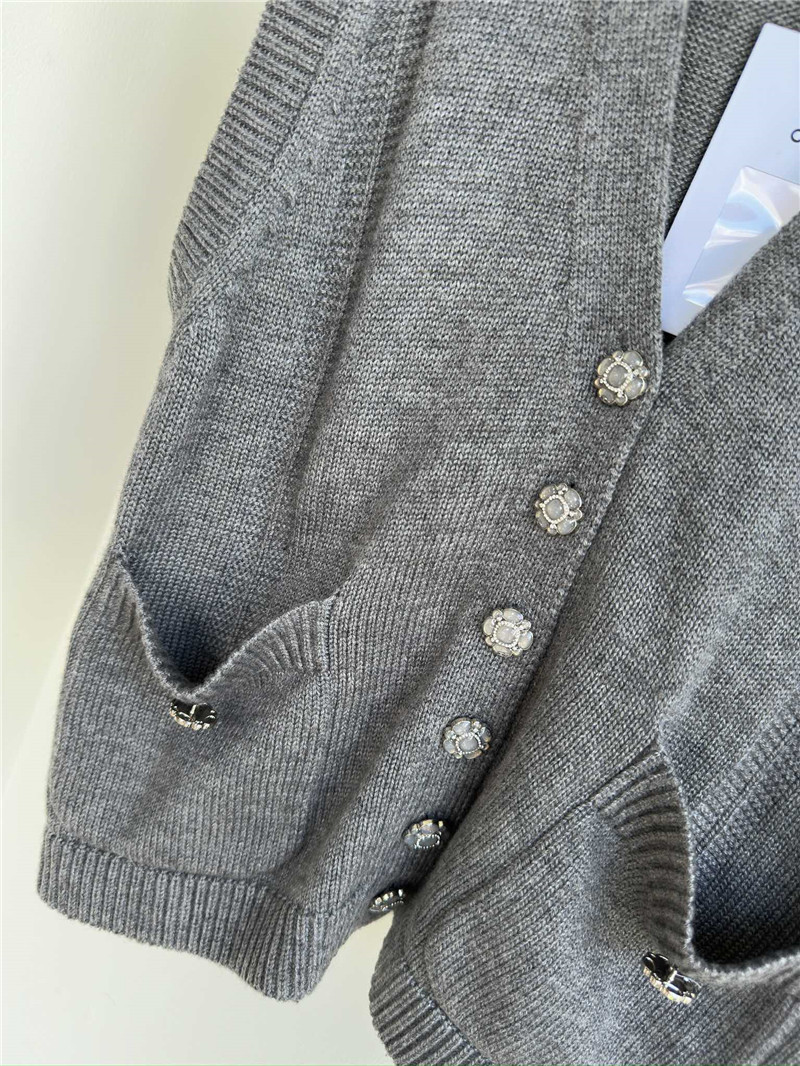 Ch**el double pocket vest replicas clothes