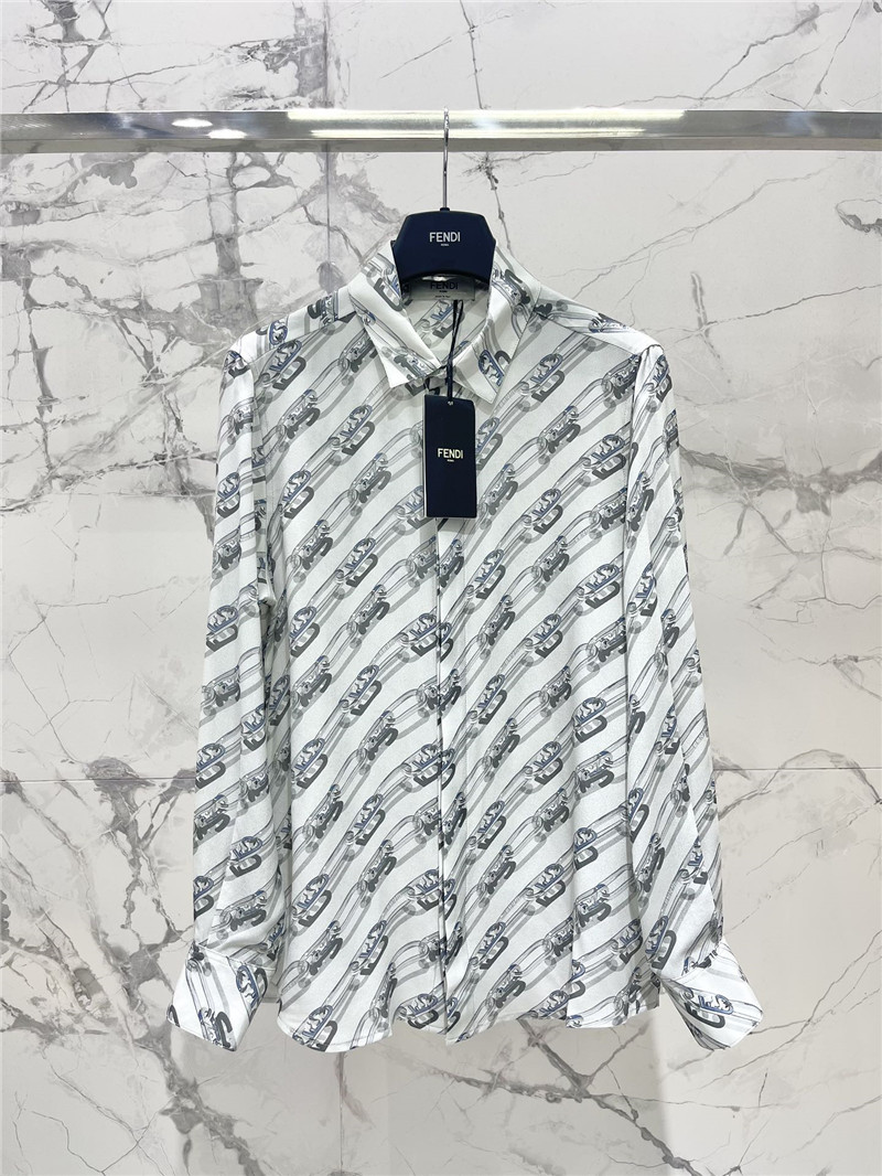 F**di new silk shirt cheap replica designer clothes
