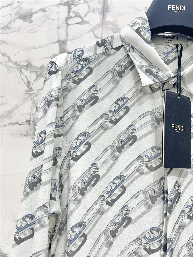 F**di new silk shirt cheap replica designer clothes