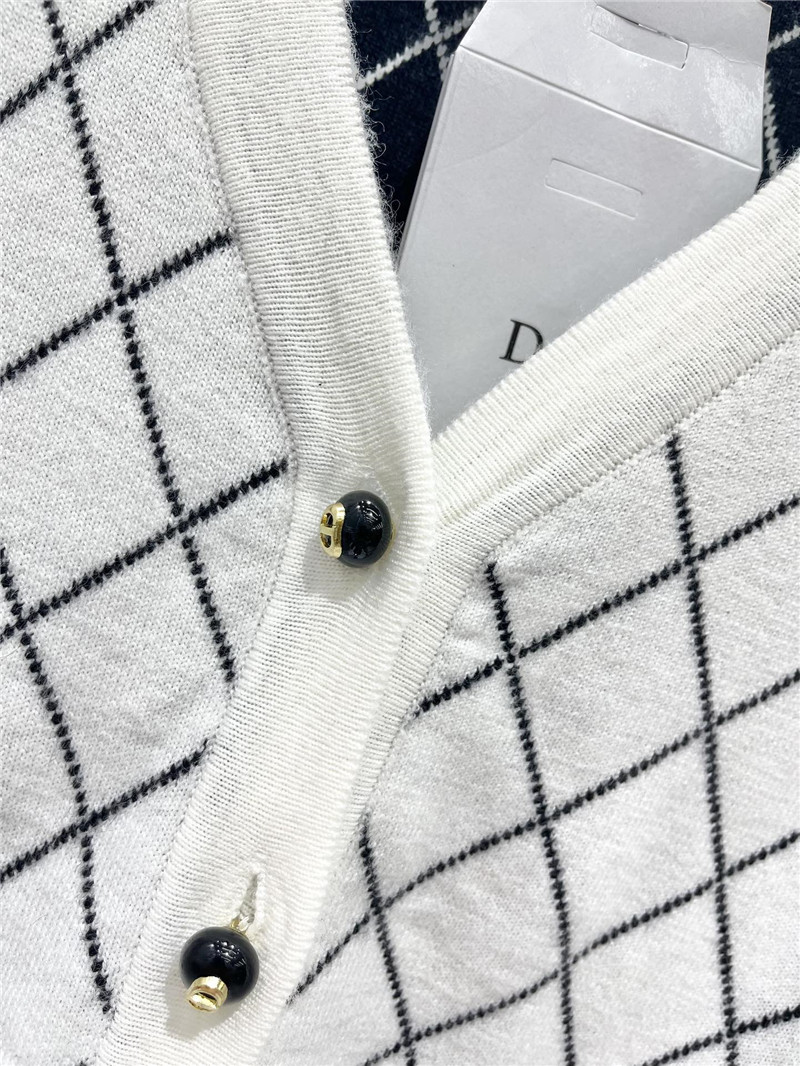 d10r D1am0nd knitted button cardigan replica clothing sites