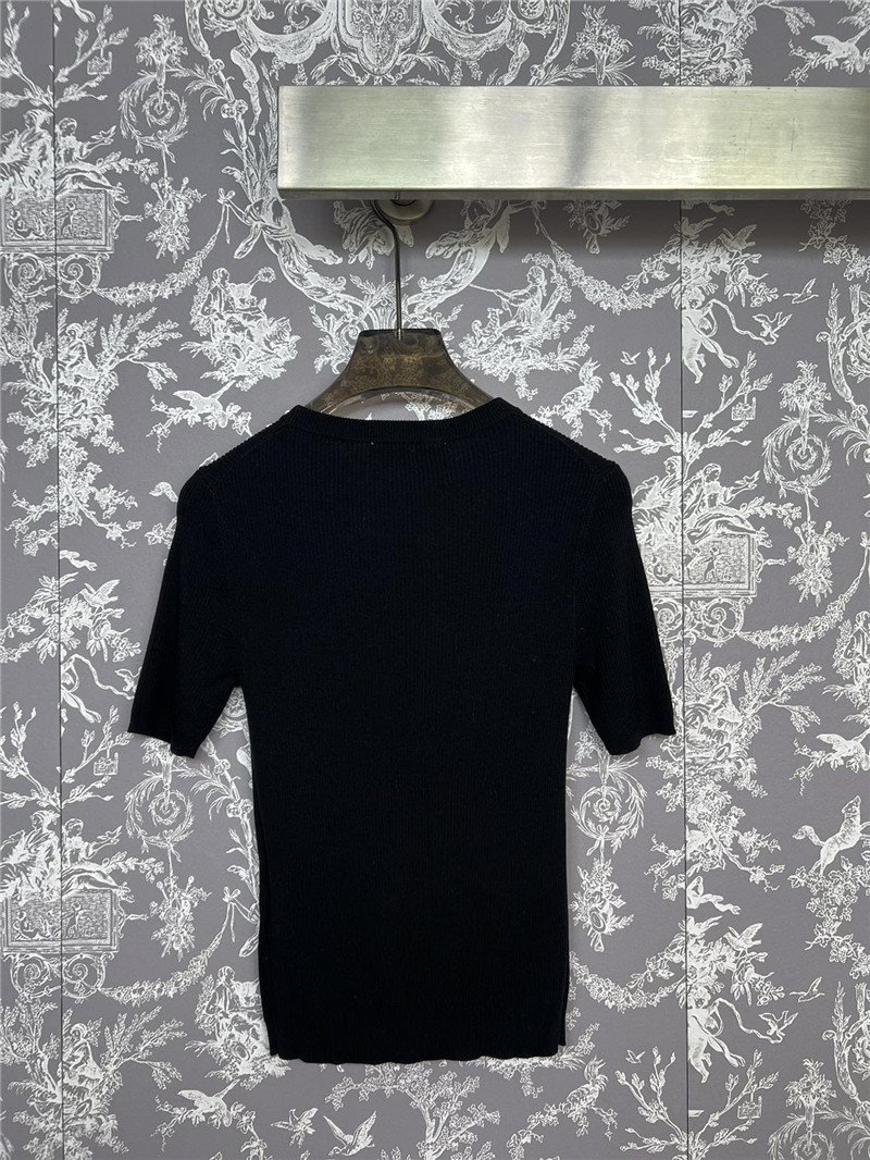 Gvc*1 knitted mid-sleeve bottoming shirt replica clothing sites