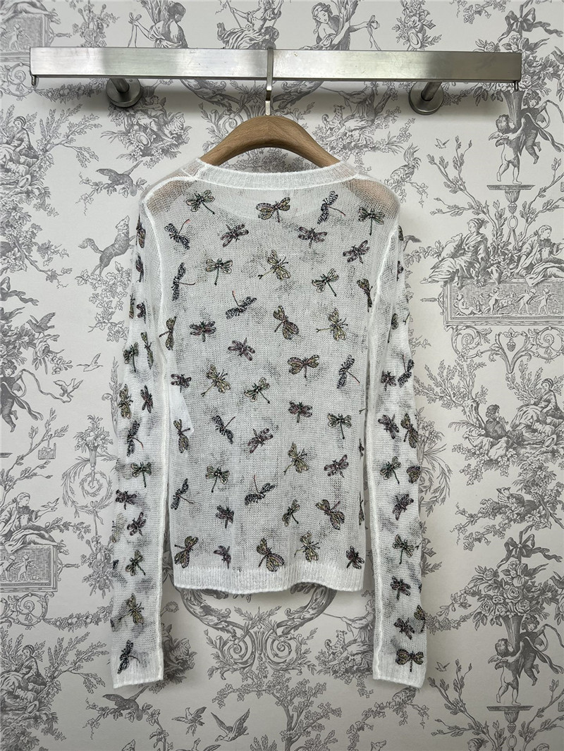 D10r embroidered knitted long sleeve replica d&g clothing